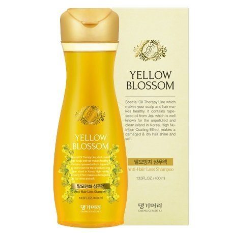 Шампунь против выпадения волос без сульфатов Daeng Gi Meo Ri, 400мл Daeng Gi Meo Ri Yellow Blossom Shampoo