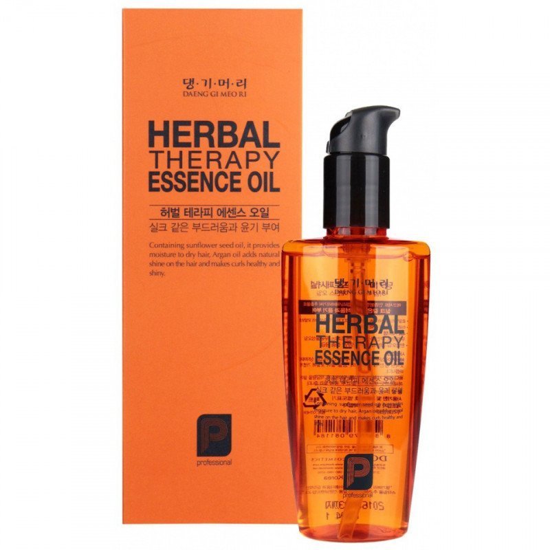 Восстанавливающее масло для волос на основе трав Daeng Gi Meo Ri, 140мл Daeng Gi Meo Ri Professional Herbal Therapy Essence Oil