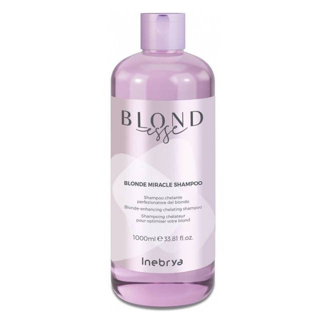 Шампунь для оттенков блонд Inebrya Blondesse, 1000мл Inebrya Blondesse Blonde Miracle Shampoo