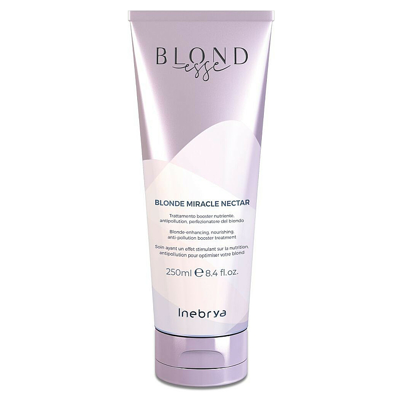 Маска-нектар для волос оттенков блонд Inebrya, 250мл Inebrya Blondesse Blonde Miracle Nectar