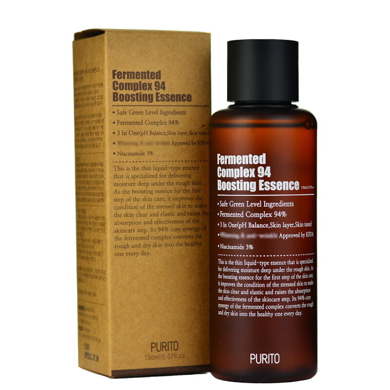 Эссенция с 94% ферментационным комплексом и 3% ниацинамидом Purito, 150мл Purito Fermented Complex 94 Boosting Essence