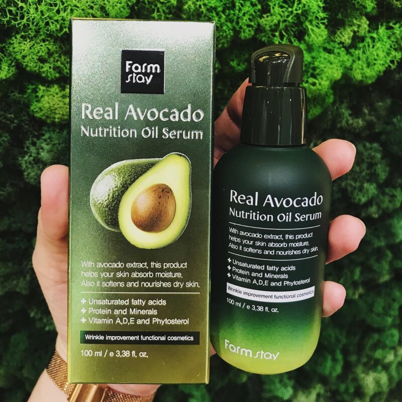 Восстанавливающая сыворотка с маслом авокадо Farm Stay, 100мл FARM STAY Real Avocado Nutrition Oil Serum