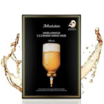 Тканевая маска с аминокилотами, пептидами и гиалуроновой кислотой JMsolution, 1шт. JMsolution Water Luminous SOS Ringer Amino Mask
