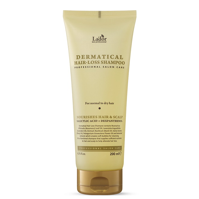 Шампунь против выпадения волос Lador, 200мл Lador Dermatical Hair Loss Shampoo