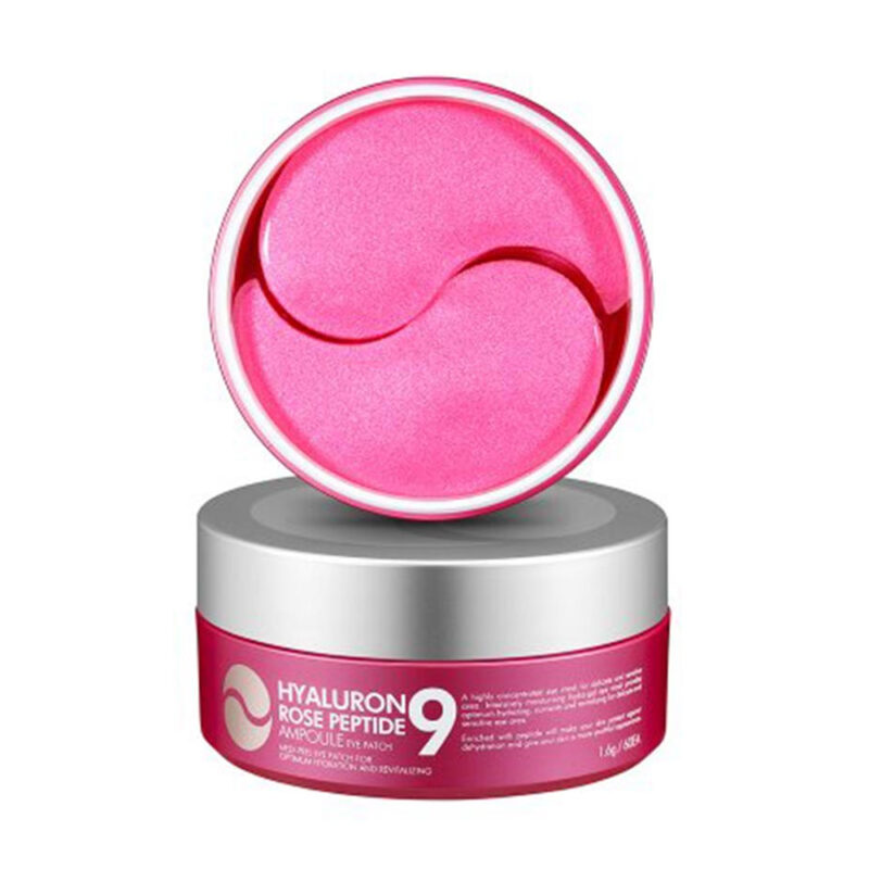 Гидрогелевые патчи с экстрактом розы и пептидами MEDI-PEEL, 60шт. MEDI-PEEL Hyaluron Rose Peptide 9 Ampoule Eye Patch