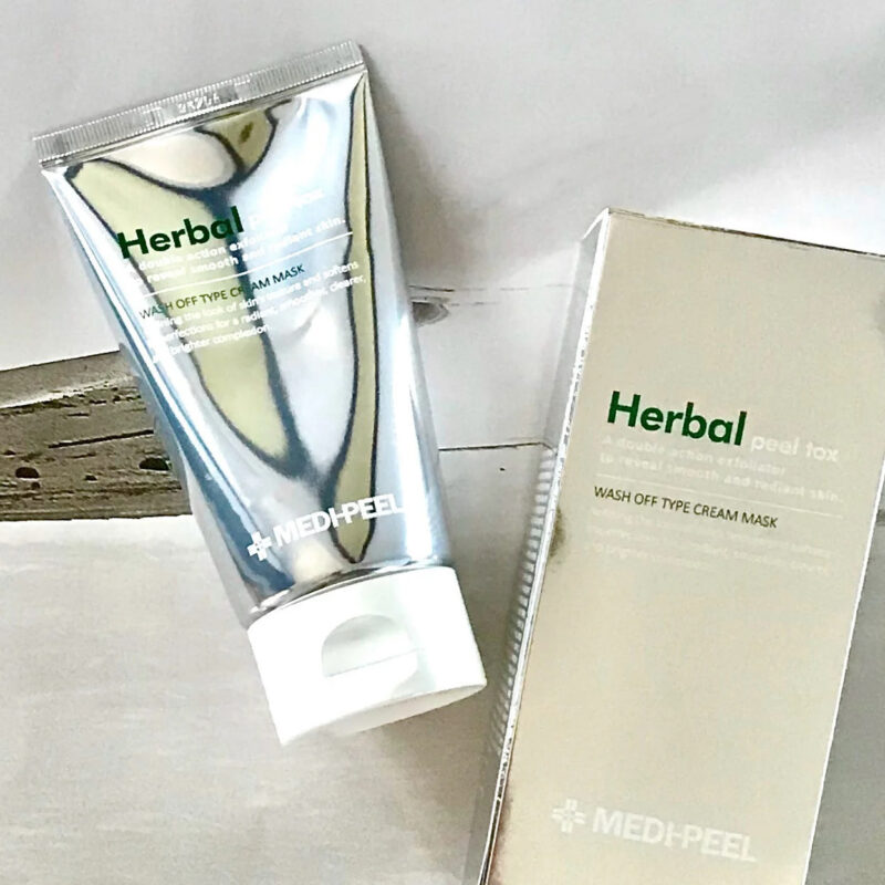 Очищающая маска-пилинг с эффектом детокса Medi Peel, 120г Medi-Peel Herbal Peel Tox Wash Off Type Cream Mask
