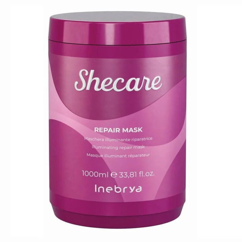 Відновлювальний маска-реконструктор для волосся Inebrya, 1000мл Inebrya She Care Repair Mask