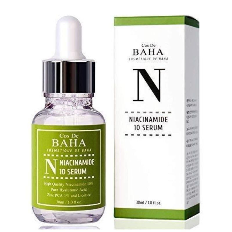 Протизапальна сироватка для жирної шкіри Cos De BAHA, 30мл Cos De BAHA Niacinamide 10 Serum