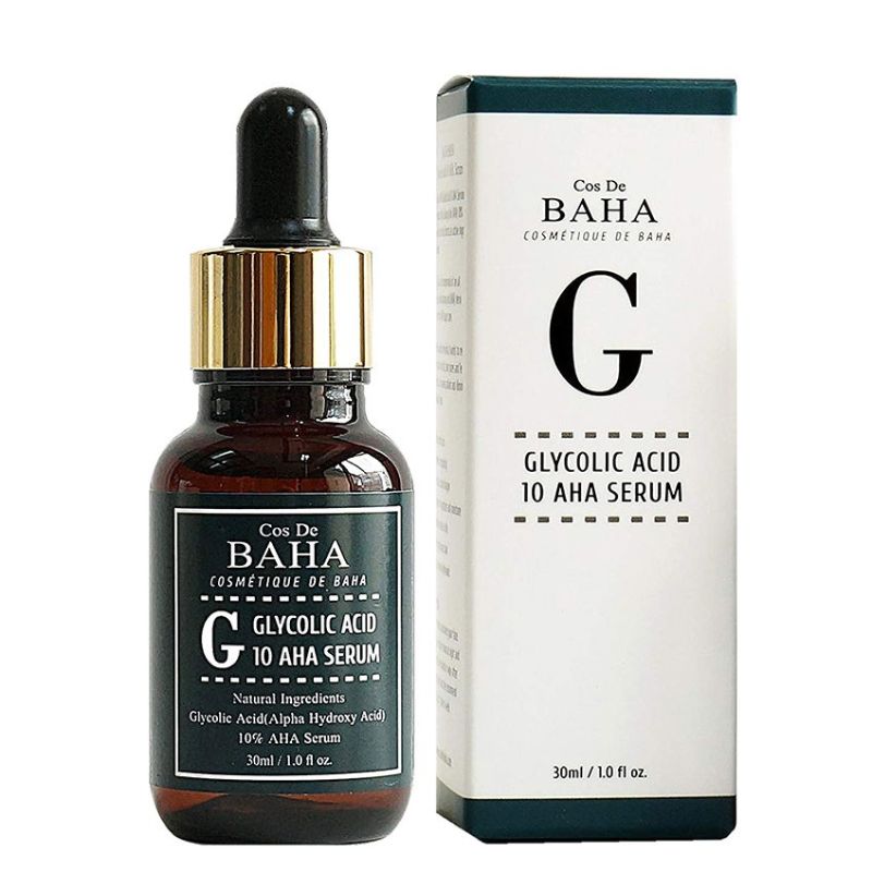 Сироватка c гліколевою кислотою Cos De Baha Glycolic, 30мл Cos De Baha Glycolic Acid 10 AHA Serum