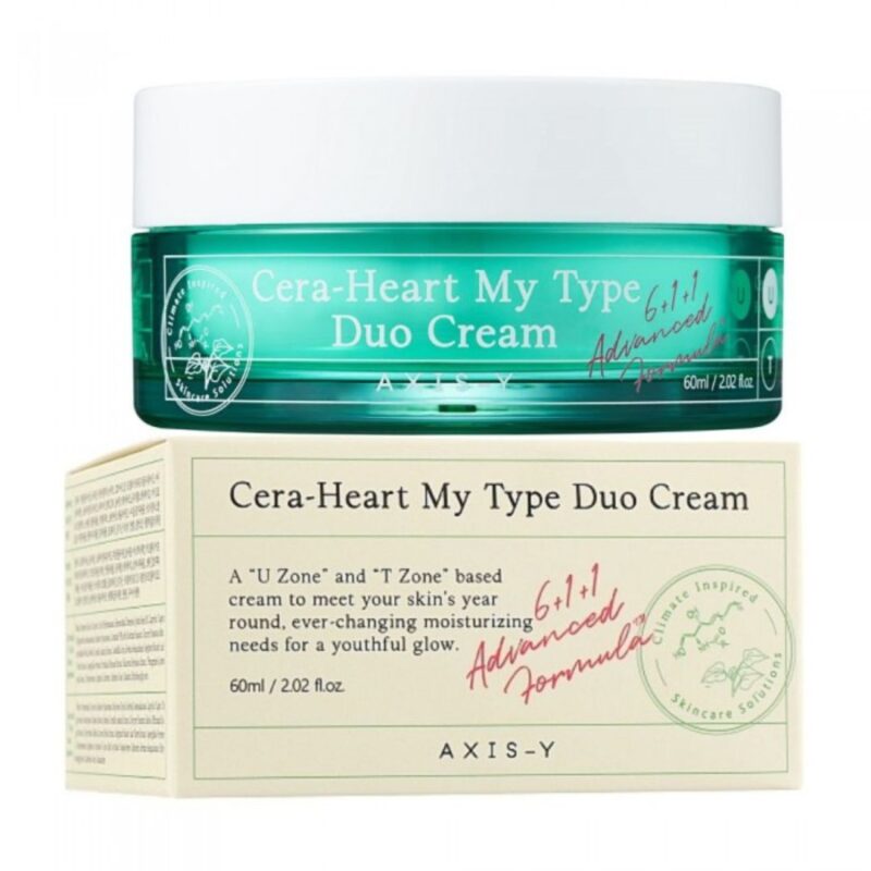 Подвійний крем для комбінованої та жирної шкіри обличчя AXIS-Y Cera-Heart My Type Duo Cream, 60мл