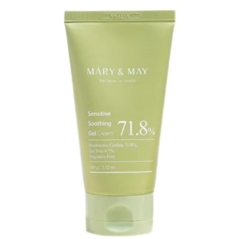 Заспокійливий гель-крем з екстрактом чайного дерева  Mary&May, 100г Mary&May Sensitive Soothing Gel Blemish Cream