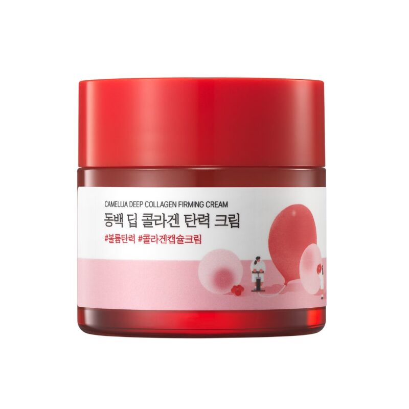 Крем з колагеном та камелією Round Lab Camellia Deep Collagen Firming Cream, 50мл